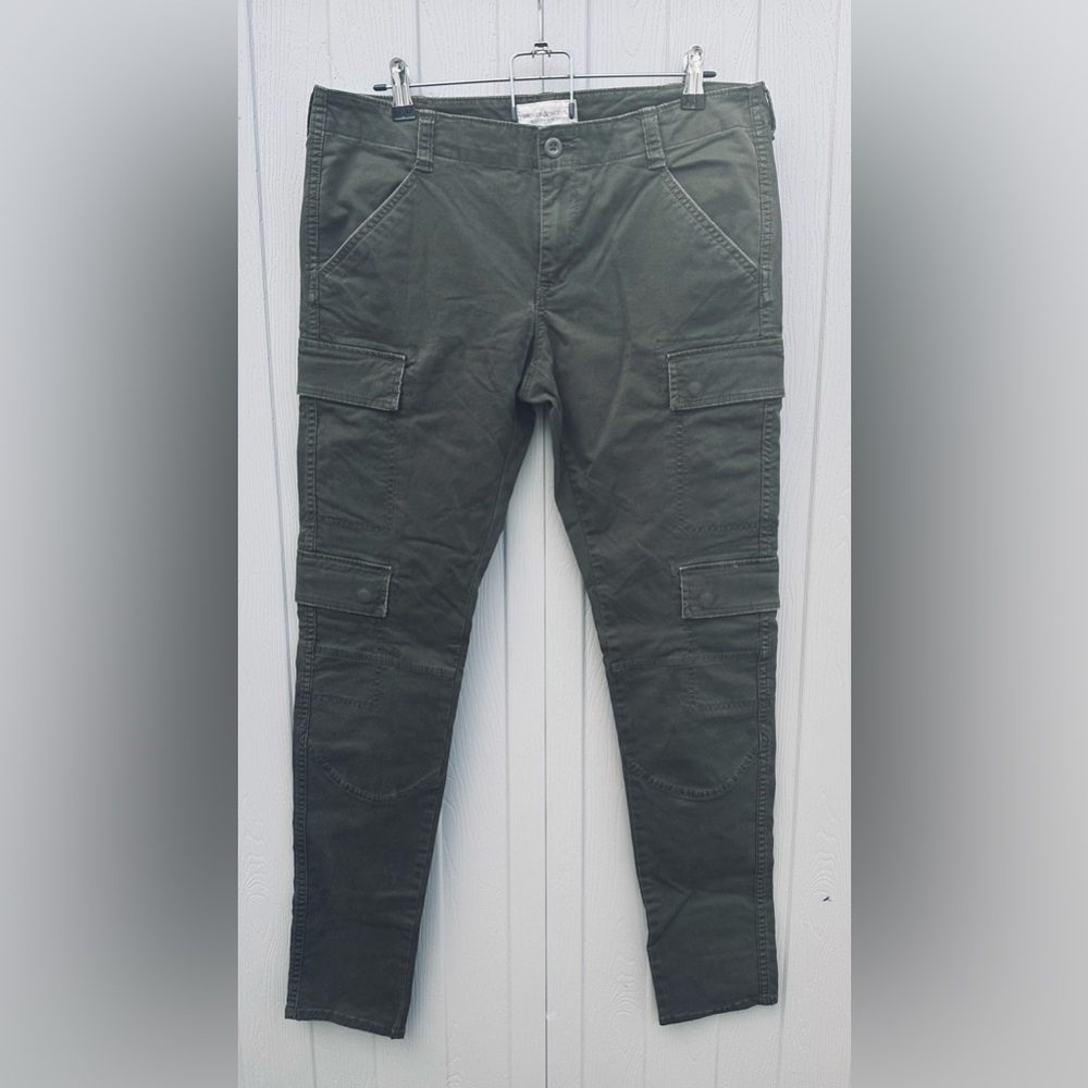 Denim & Supply Ralph Lauren Cargo Pants Size 30 Olive Green Military Utility
